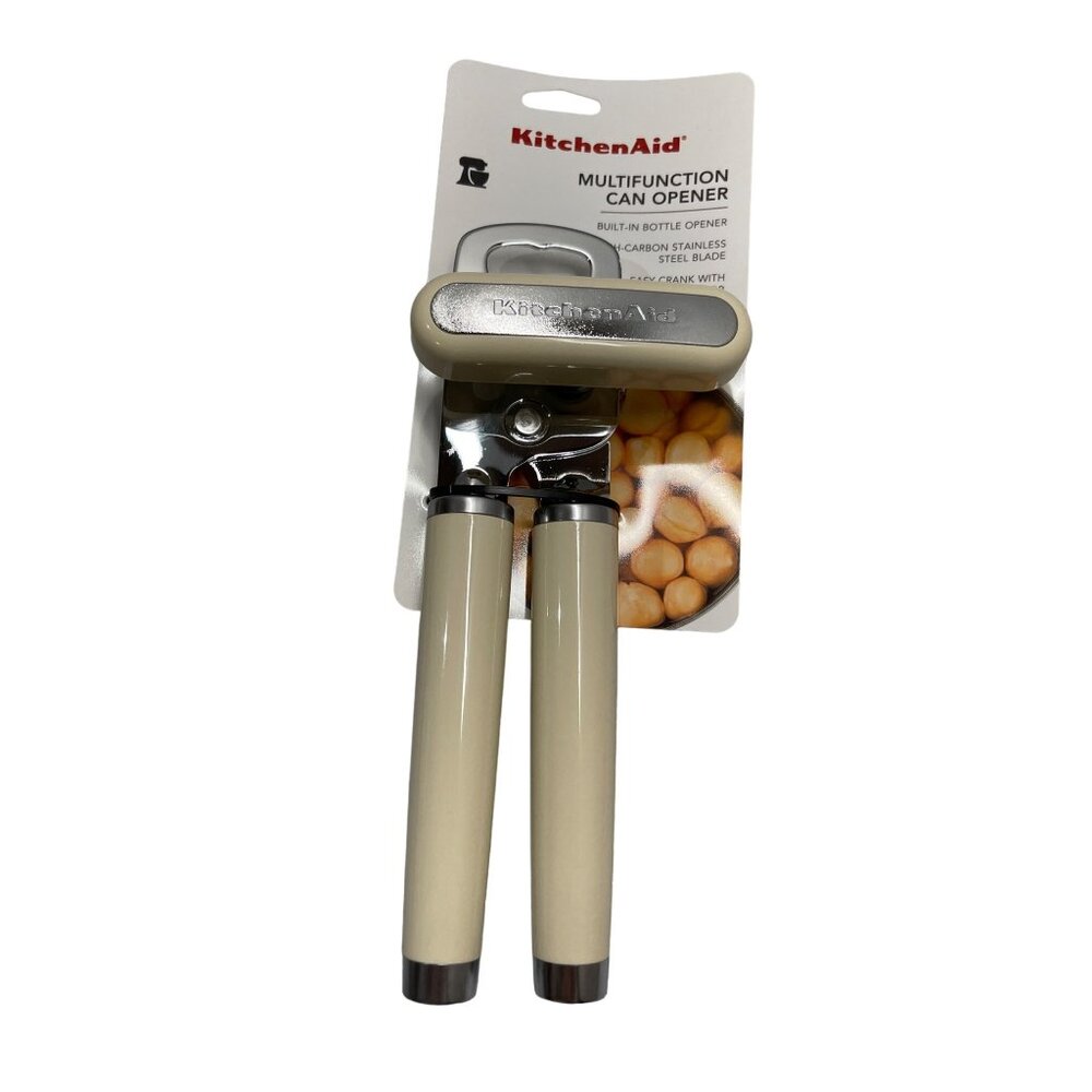 KitchenAid Almond Multifunction can opener KE199OHACA Off White‎ VHTF NWTS!